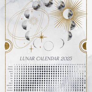 Light Lunar Calendar 2025